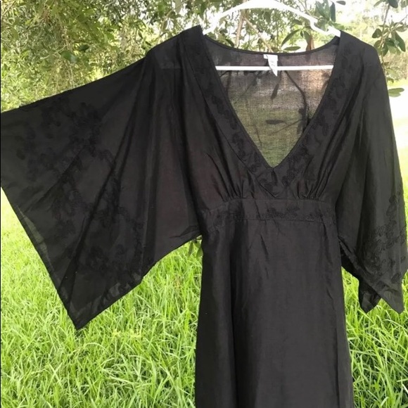 Boho Butterfly Sleeved Dress - Picture 2 of 7